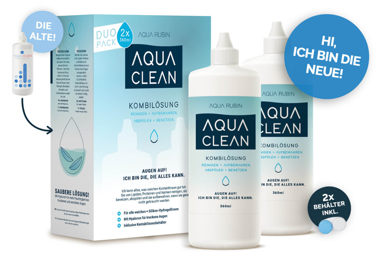 Aqua CLEAN - Kombilösung (2x360ml)
